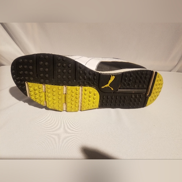 MEN PUMA TURF SOCCER SHOES SIZE 12 Black White - Picture 8 of 8